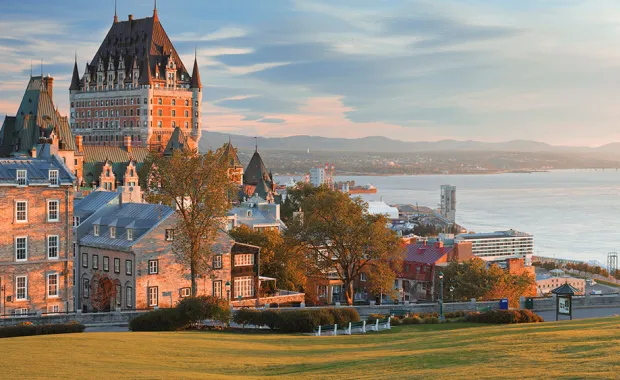 CGI history depicted by the Château Frontenac in Quebec City