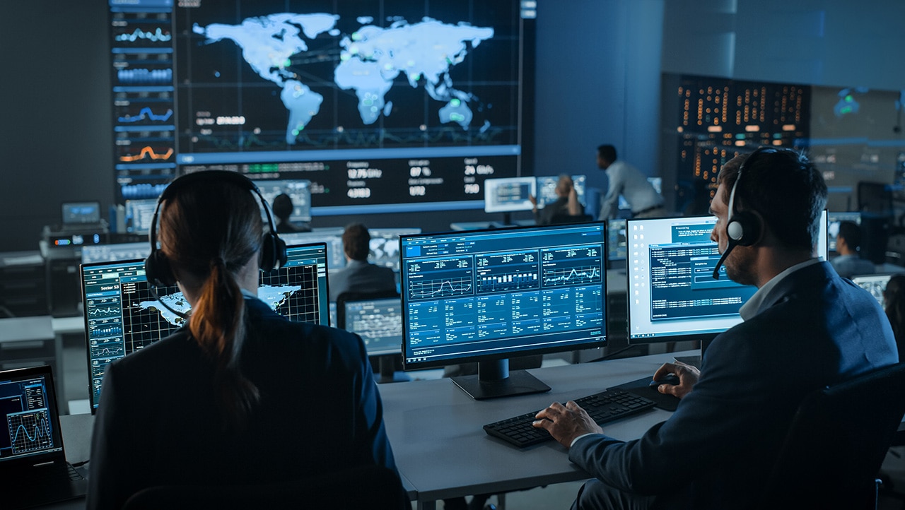 The team monitors and analyzes data to detect and prevent fraud The team monitors and analyzes data to detect and prevent fraud