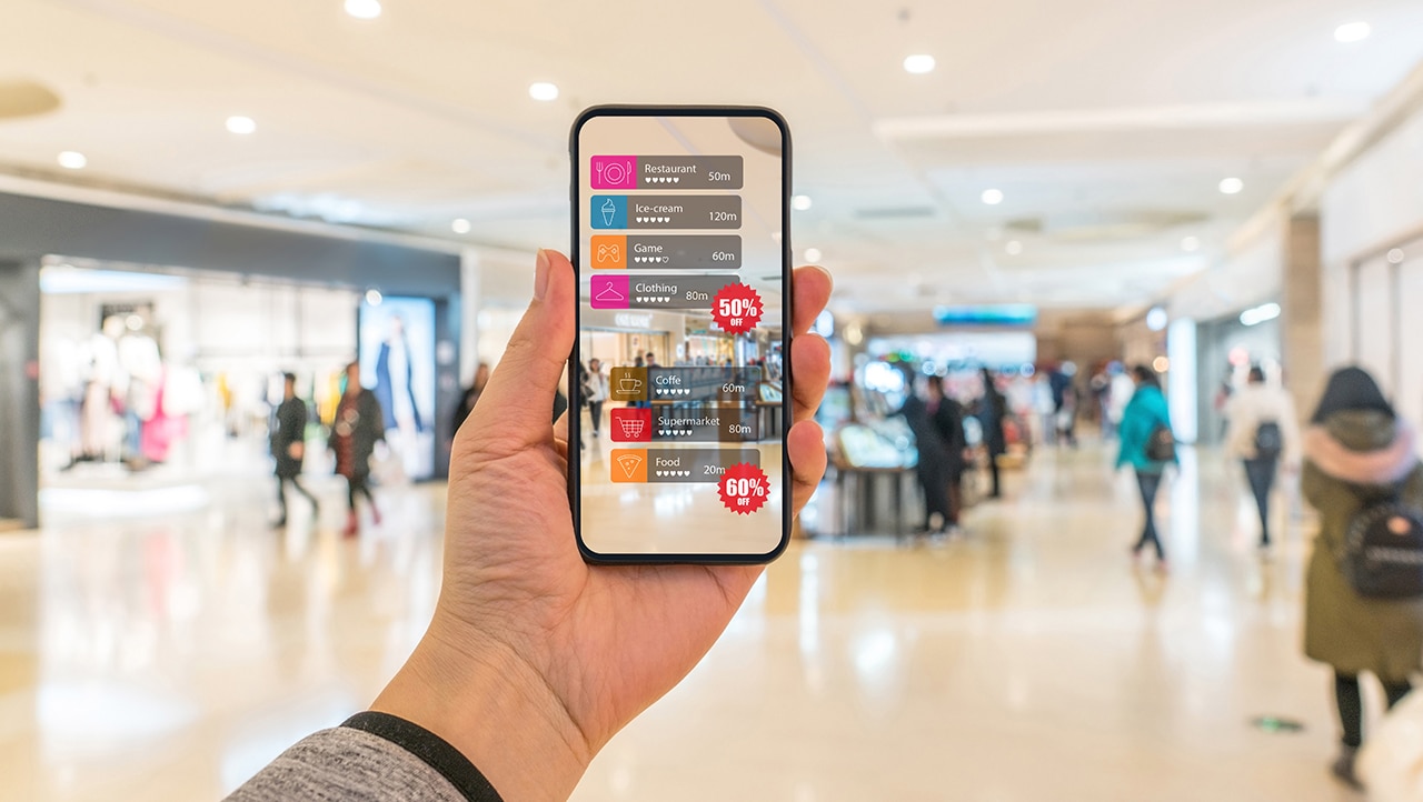 mobile phone shows offers and discounts in a shopping mall mobile phone shows offers and discounts in a shopping mall