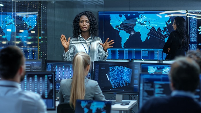 Team of Scientists that are Building Machine Learning System