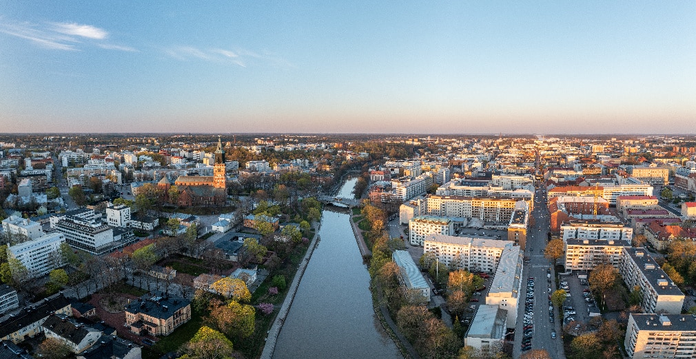 Turun kaupunki Turun kaupungin maisemakuva