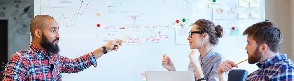 AI consultants in meeting