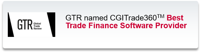 GTR named CGITrade360 Best Trade Finance Software Provider