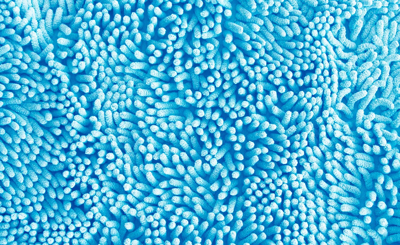 Abstrakt blå struktur med tett mønster av myke, avrundede former. Abstrakt blå struktur med tett mønster av myke, avrundede former.