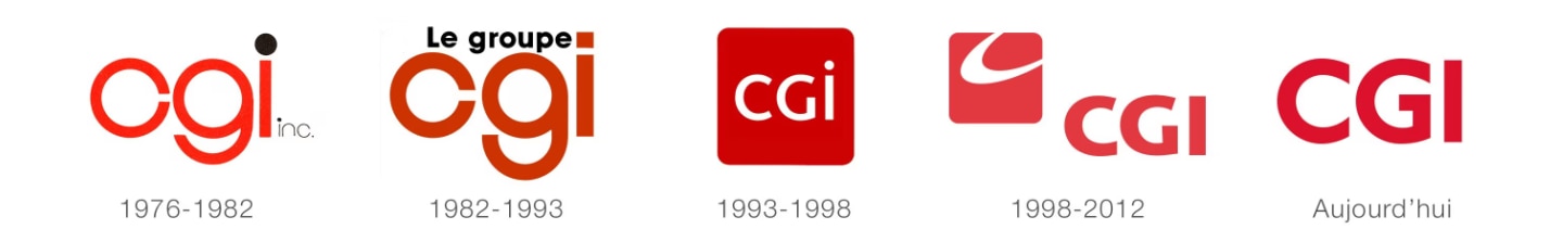 CGI évolution des logos