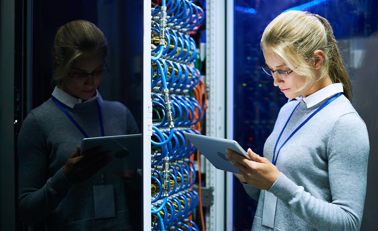 Careers - women working on cloud platform