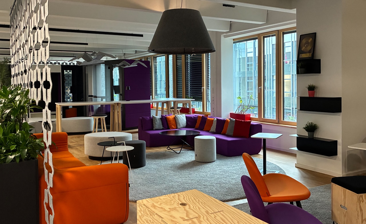 CGI Standort Düsseldorf Lounge