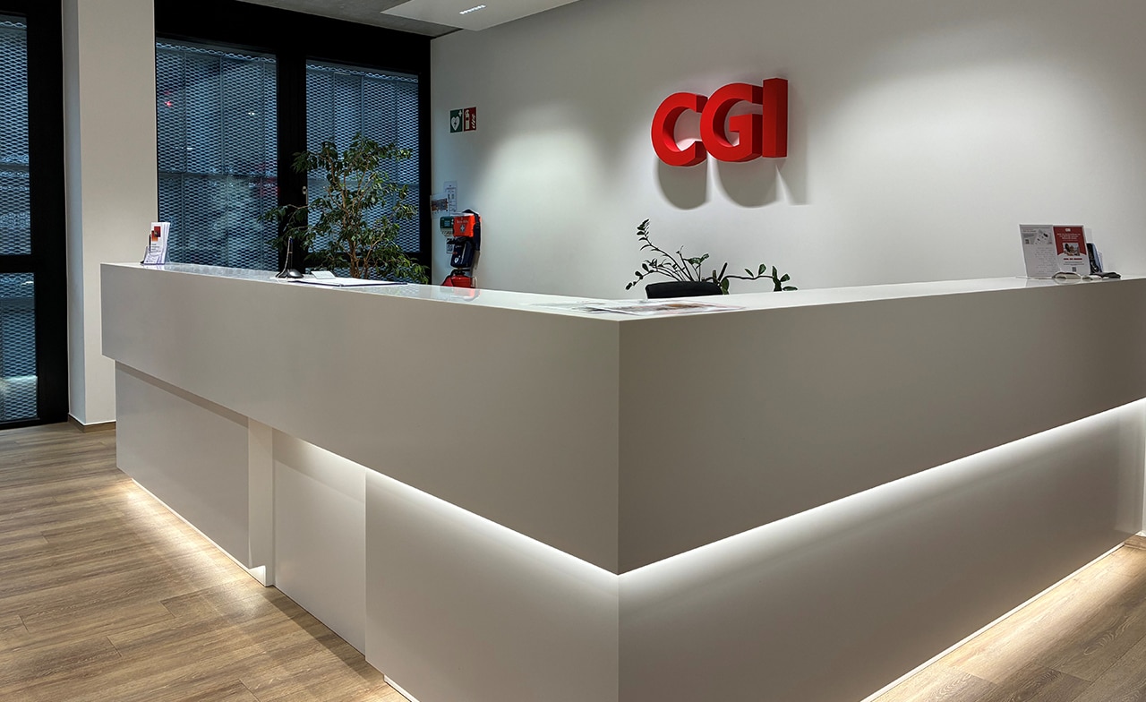 CGI Standort Eschborn, Empfang