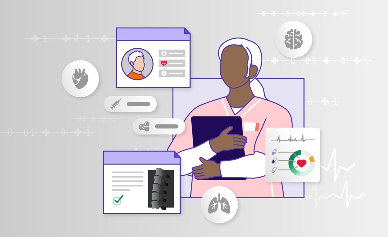 Digitale Gesundheitsversorgung und Patientendatenmanagement. Digitale Gesundheitsversorgung und Patientendatenmanagement.