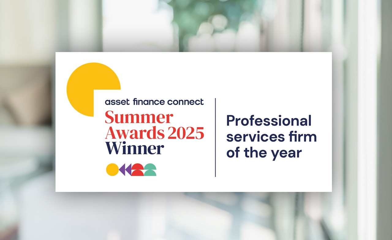 CGI Asset finance connect award win