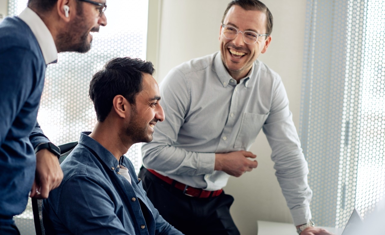 CGI partners/consultants in office CGI partners/consultants in office