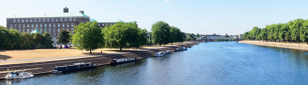 building next to a body of water in nottinghamshire