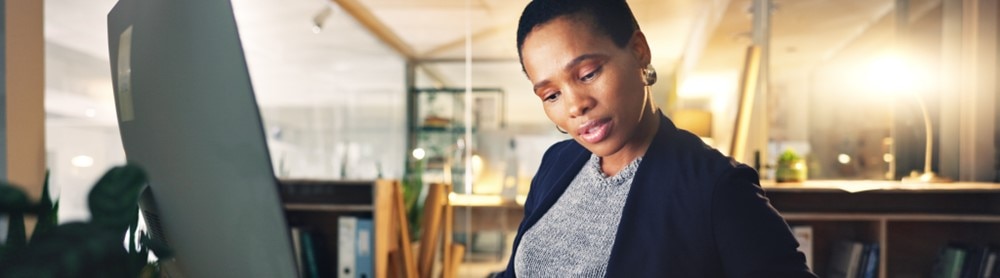 Consultant on a desktop