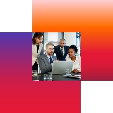 colleagues in meeting