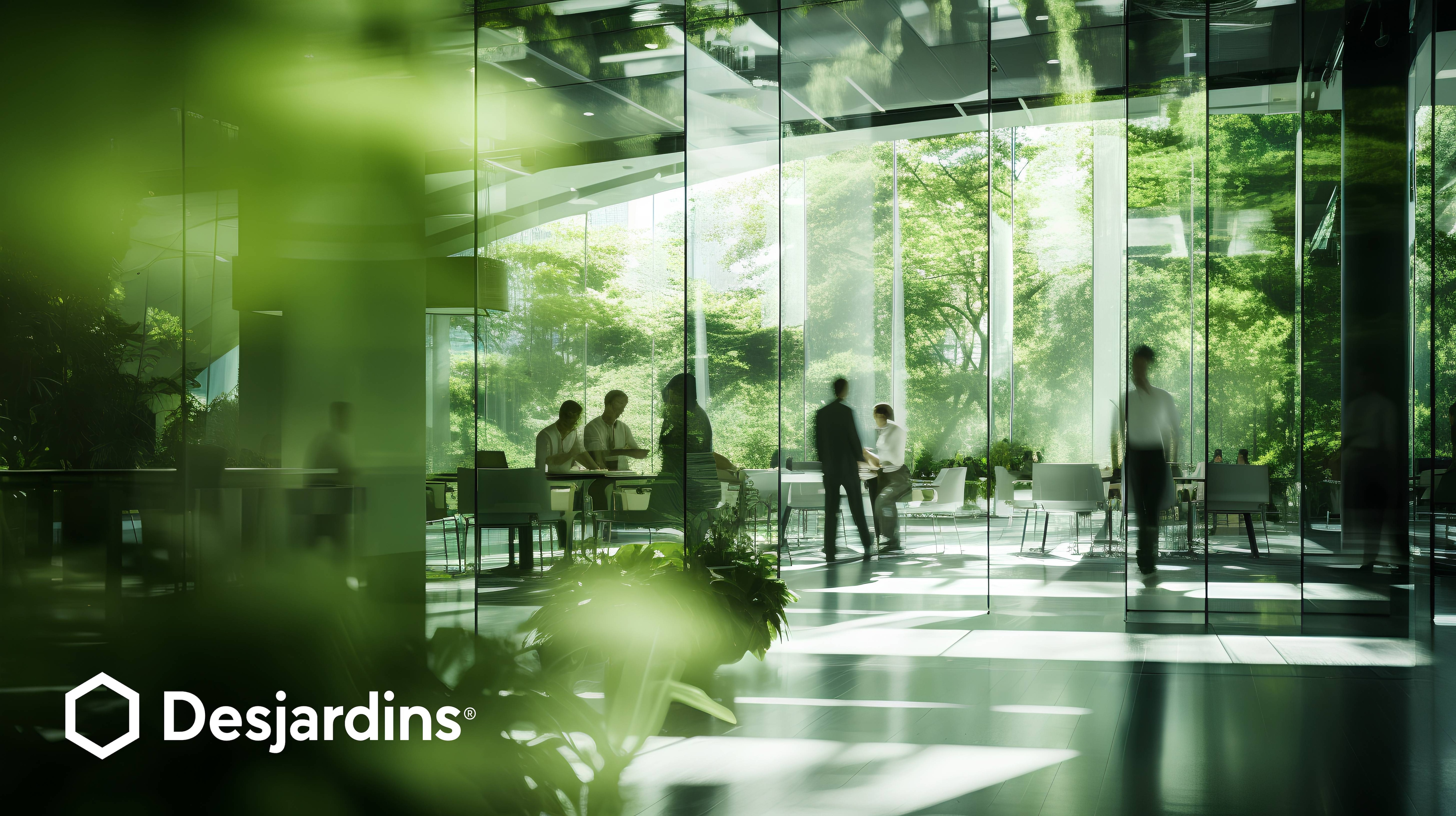 Desjardins moved beyond measurement to define how sustainable IT 