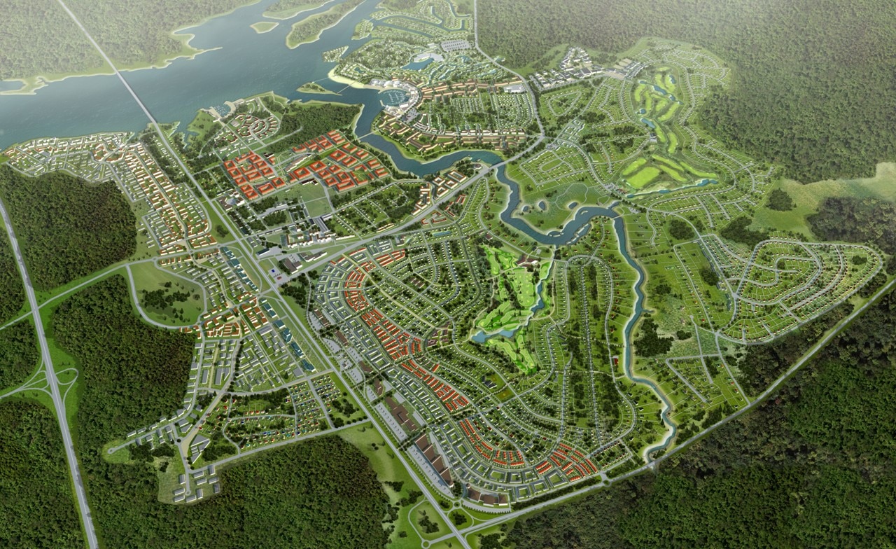 Fields green space map