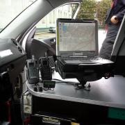 Device in a rescue vehicle