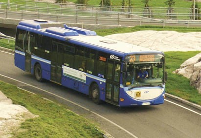 Helsingin Bussiliikenteen bussi