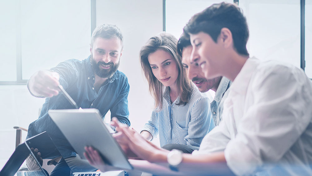 finland government using touch tablet