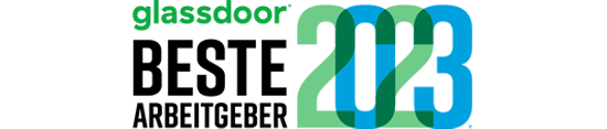 Logo Glassdoor - Beste Arbeitgeber 2023