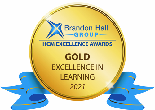 Gold learning award