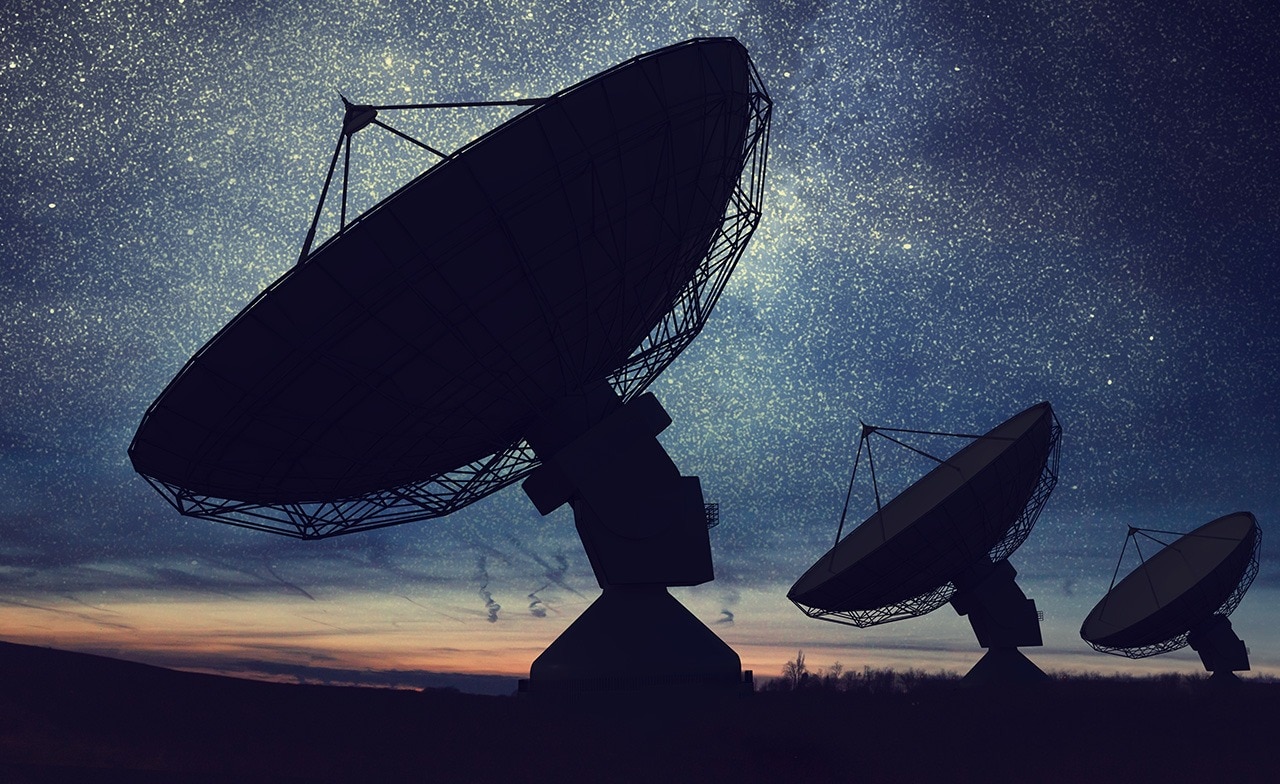 Dish - Event sunset view