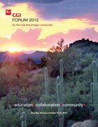 CGI Forum 2012 brochure