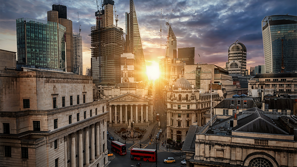London city and bank of England
