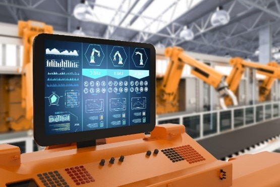 Dashboard zur Analyse von Produktionsdaten in einer automatisierten Fertigung