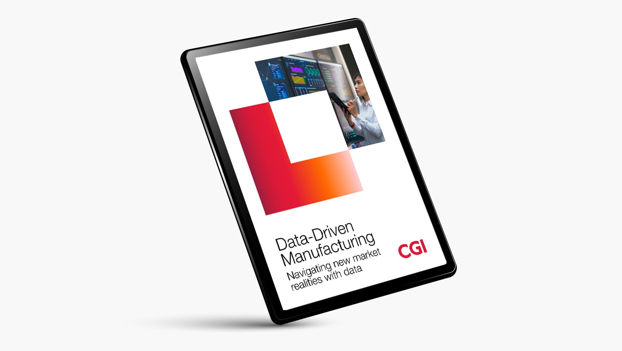 Data Driven Manufacturing Cgi