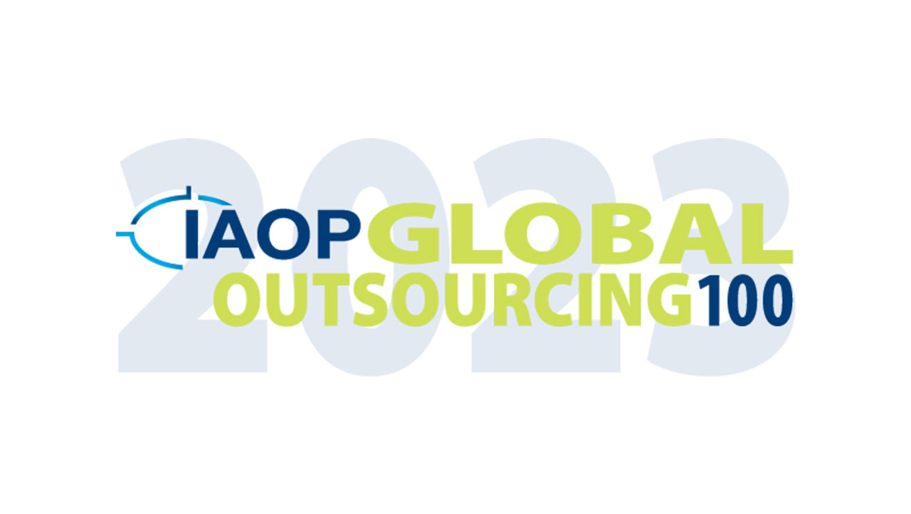 IAOP global outsourcing 100 2023 logo