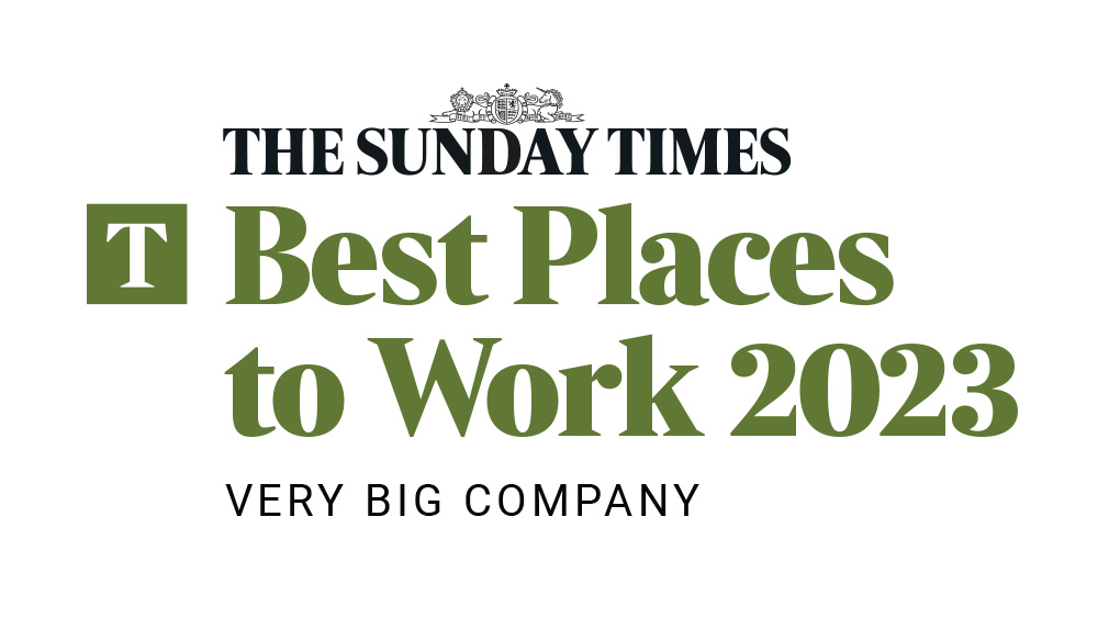 Sunday Times - The Best Places to Work 2023