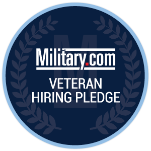 Veteran hiring pledge logo