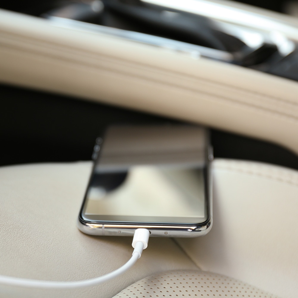 Charging a smart phone in car