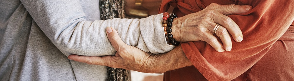 People holding each other health