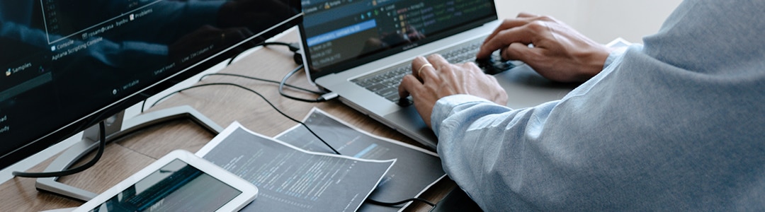 programmer_typing_code low-code solutions speed pandemic response