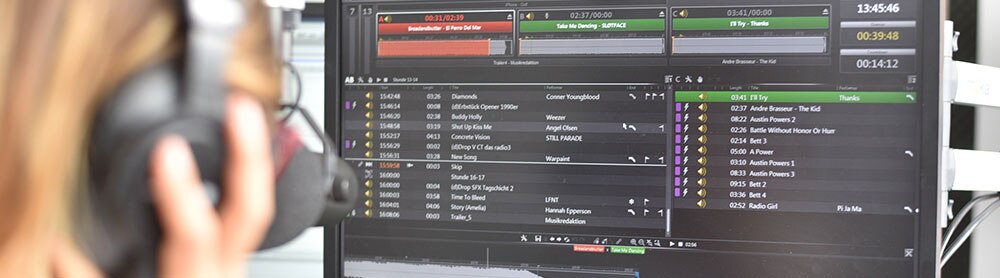 radio solutions computer screen
