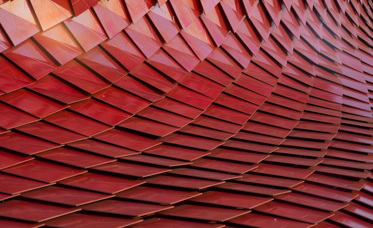 Red tile abstract image