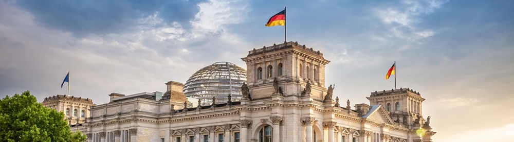 Reichstagsgebäude in Berlin