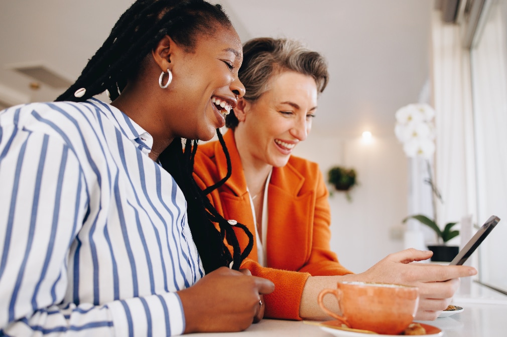 Women working together