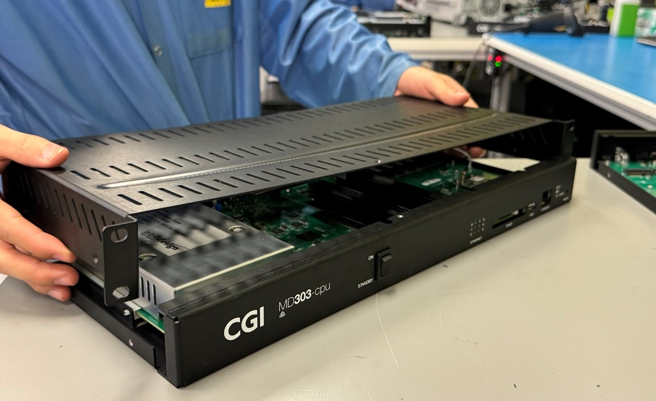  CGI RTU MD Series 303 being put together 