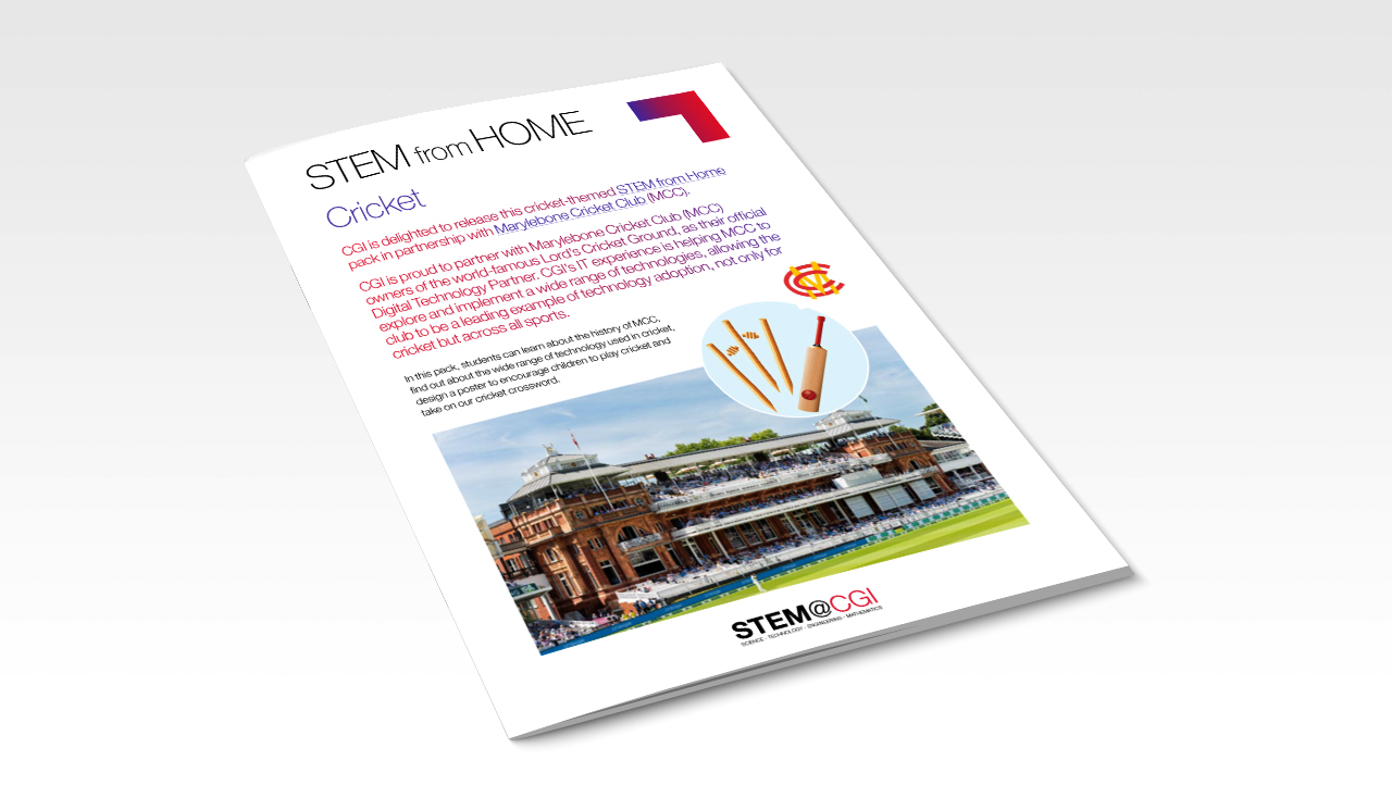 STEM from Home - cricket MCC