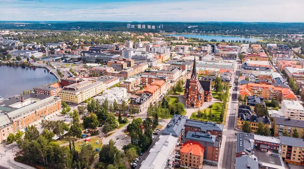 Kuvituskuva: swedish city
