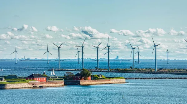 Scandinavian wind farm