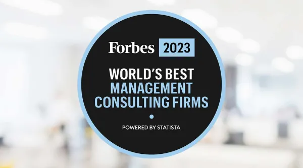 Forbes ‘World’s Best Management Consulting Firms’ logo