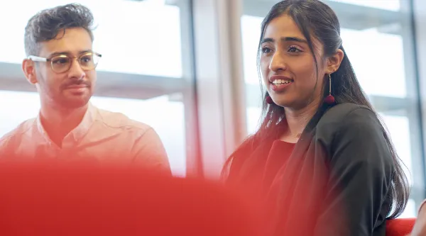 graduates attending interview