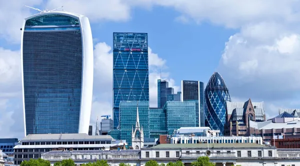 City of London cityscape