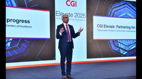 Rakesh Aerath at CGI Elevate 2025 conference