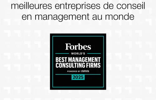 Forbes nomme CGI l’une des meilleures firmes de conseil en management au monde pour 2025