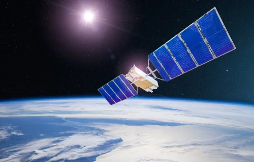satellite orbiting Earth